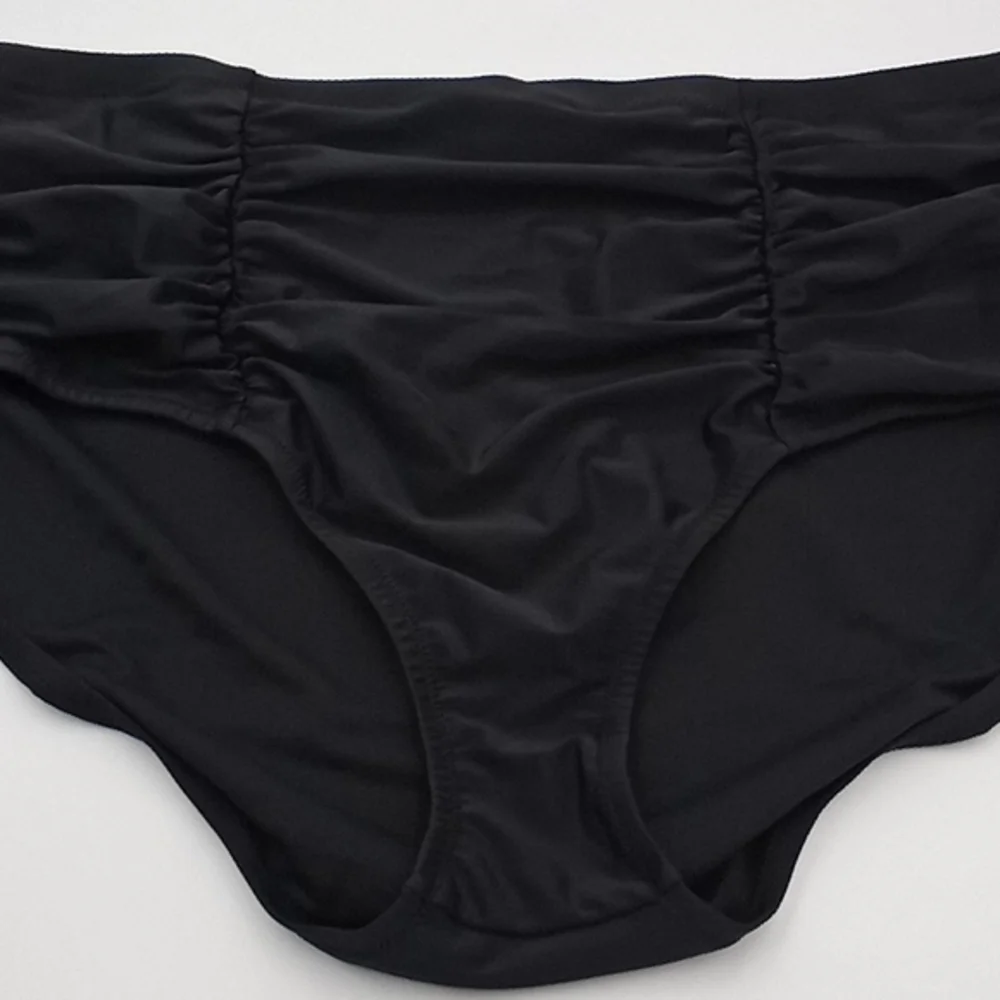 Raisins Curve Costa‎ Bikini Swim Bottoms Black 24W